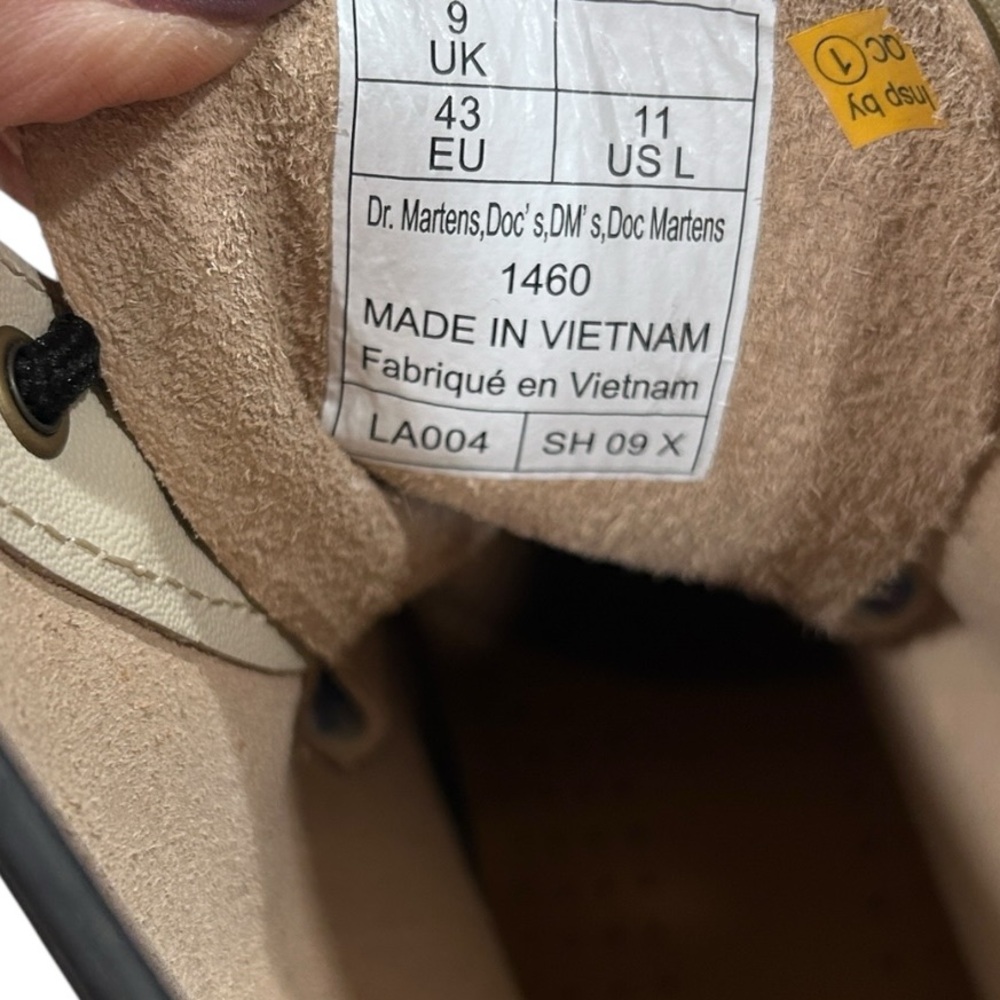 Dr. Martin's 1460 Floral Mash Up Backhand Boots - Picture 6 of 6